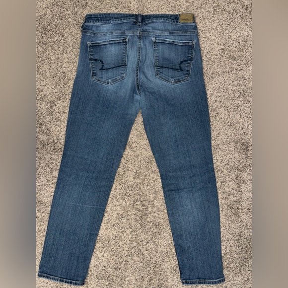 American Eagle Outfitters Super Stretch Skinny Jeans. Size 12 Short - Picture 3 of 5